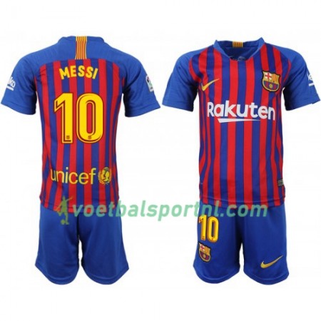 FC Barcelona Messi 10 Kind Thuis Tenue 2018-19